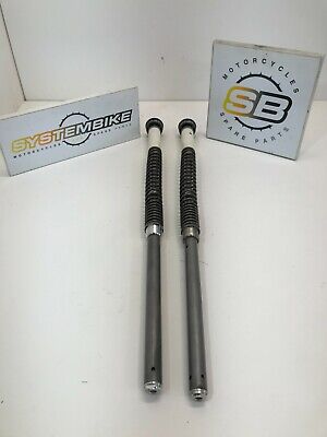 Inserti Pinza Anteriore Per V-Rod E Touring 2006-2019 - Kit 2 Pezzi In Acciaio Inox 304 - Colore Giallo