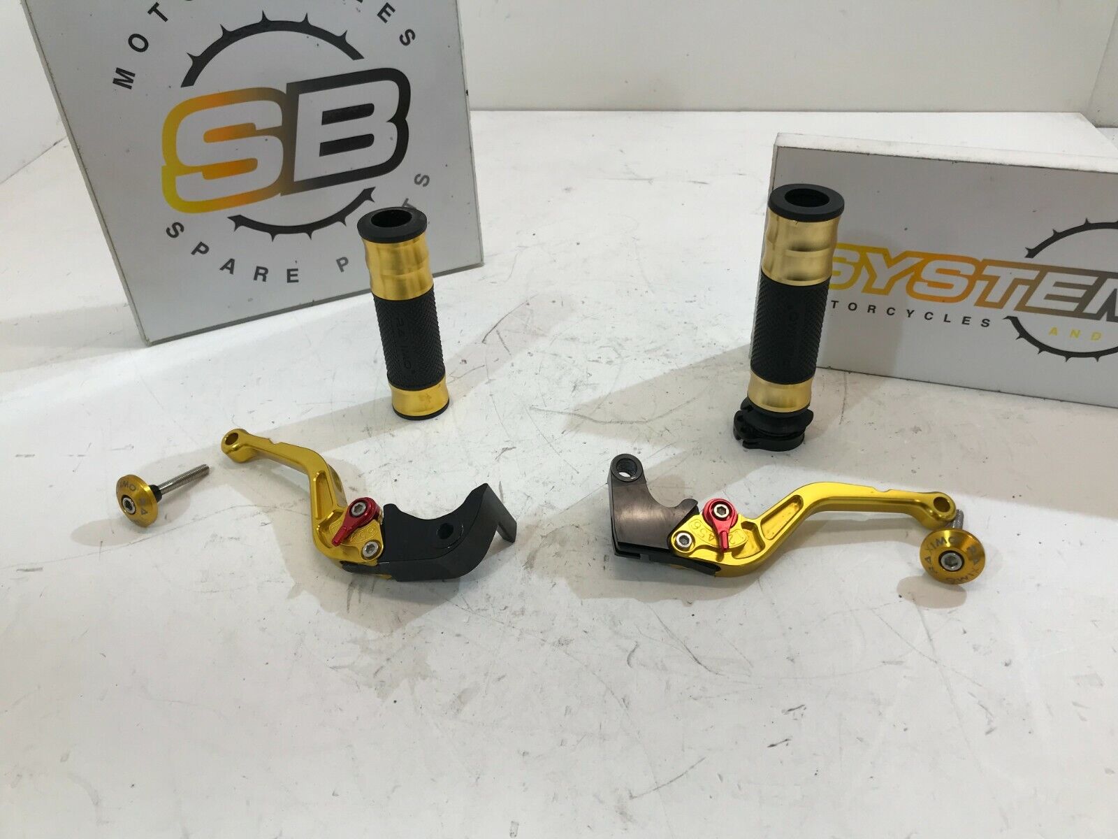 Manopole Antiscivolo 7/8 Pollici Manopole 1 Coppia 22mm / 25mm Manubrio Moto Universale Con Maniglie Vintage Manopole Per Bici E Moto