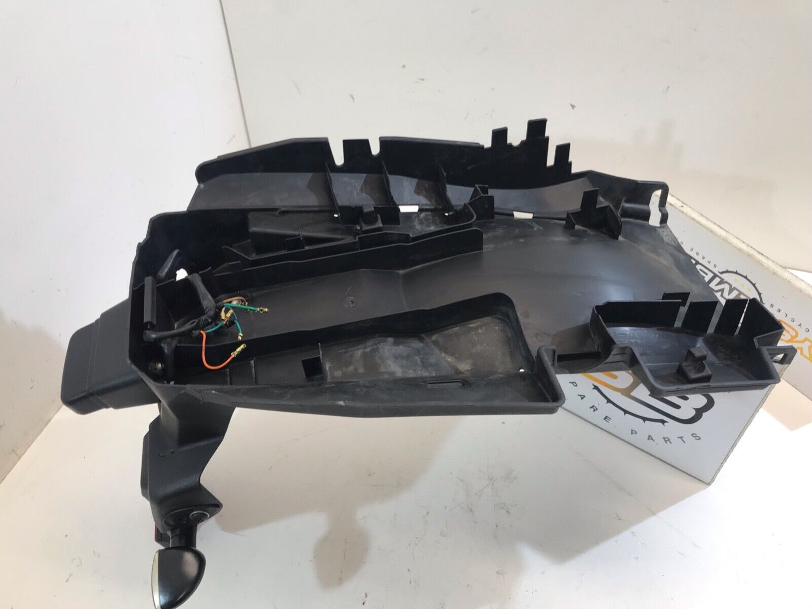 Staffa Porta Targa Universale Per Moto Angolare Regolabile Aicense In Alluminio CNC Staffa Supporto Targa (Color : B